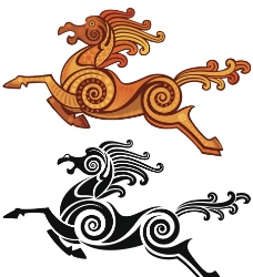 生肖马图片