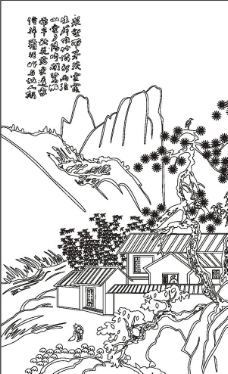 山水矢量图片免费下载,山水矢量设计素材大全,山水,-.