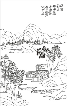 山水矢量图片免费下载,山水矢量设计素材大全,山水,-.