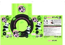 熊猫彩盒图片