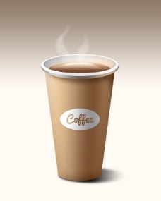 咖啡杯外带咖啡psd分层设计
