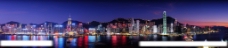香港 维多利亚港 黄昏 景色图片