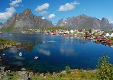 挪威山水风光图片