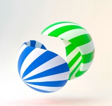 3D球体圆球设计图片