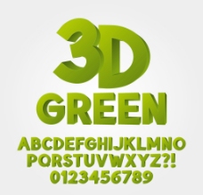 3D设计3d立体字母设计图片