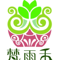 盆栽植物logo花图片