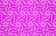 欧式边框紫色花纹图片
