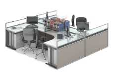 家具广告电脑桌3d模型