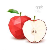 餐饮苹果水果设计图片