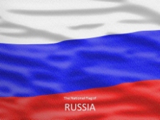 俄罗斯国旗的模板