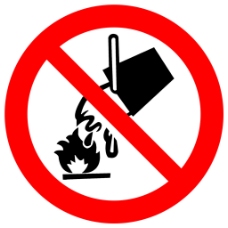 禁止烟火指示牌