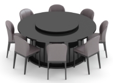 餐桌组合组合餐桌模型