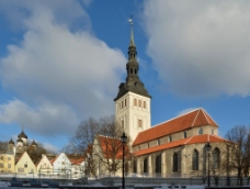 圣教爱沙尼亚塔林圣尼古拉教堂图片