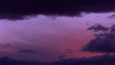 视频模板紫色天空