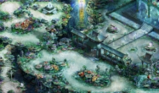 龙宫游戏动漫风景图片