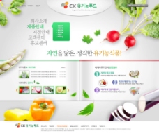 豌豆美食网站模板