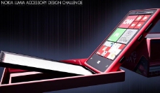 键盘的情况下诺基亚Lumia设计挑战