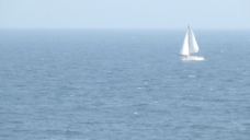 帆船在海洋在西班牙股票视频视频免费下载