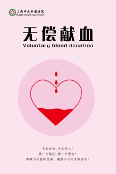 无偿献血宣传海报