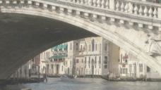 威尼斯桥下股票的录像 视频免费下载