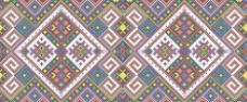 欧式花纹欧式刺绣地毯花纹底纹图片