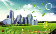 绿化景观城市风光绿化图片