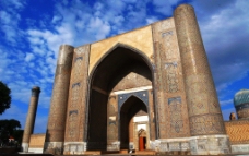 乌兹别克斯坦 撒马尔罕 清真寺图片