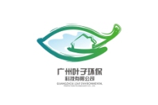 叶子环保logo图片