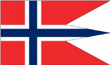 挪威国家国旗的剪辑艺术