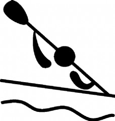 皮划艇激流回旋图像剪辑艺术奥林匹克运动
