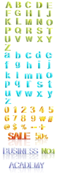 三维向量的字母和数字的修订版