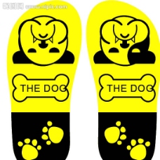 THE DOG拖鞋图片