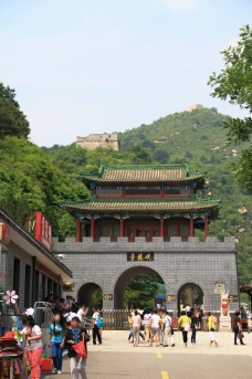青龙峡城门楼图片