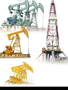 石材石油钻井平台PSD素材
