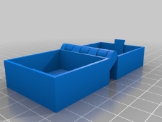 3D盒3D铰链槽盒子