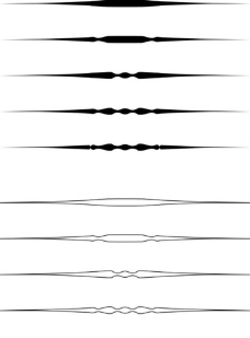 分割线标尺线花纹线条图片