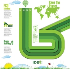 环保ECO保护环境图片