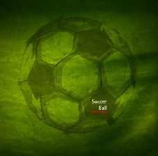 创意足球海报设计矢量素材