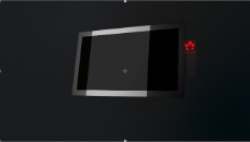 AE黑色银框相册视频展示模板