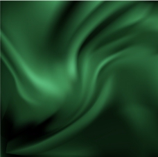 绿色丝绸背景矢量素材