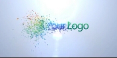 粒子logo片头,含音频