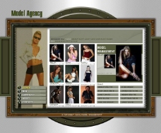 女性健身女性模板健身网页模板