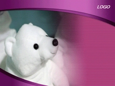 可爱小白熊白色可爱小熊玩具