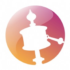 藏族元素的logo