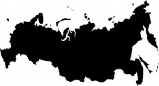 babayasin俄罗斯大纲地图剪贴画