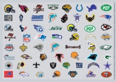 国足NFL球队矢量标志