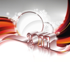 2011新年背景图像矢量