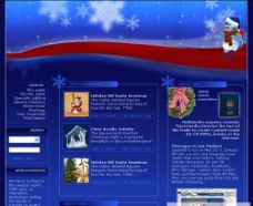 圣诞节礼品购物网站模板