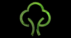 绿色树木特效素材