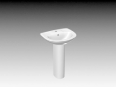台盆3d模型3D卫生间用品模型 95
